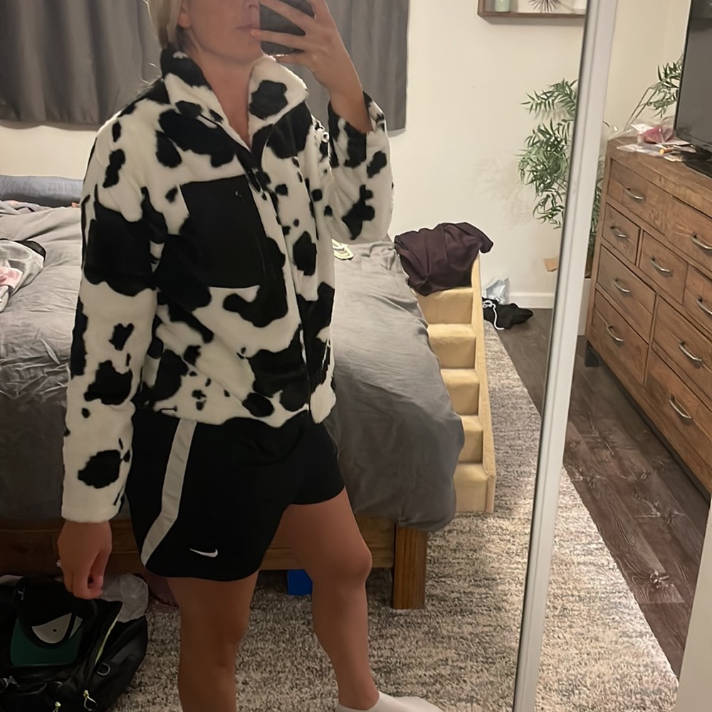 Cow Print Jacket